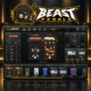 Beast Pedals logo above the plugin interface, presented as a digital VST3 and standalone software product.